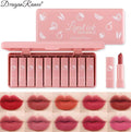 Dragon Ranee Vigor Make Up Matte Lipstick 10 Pcs Set